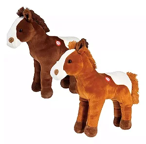 Cavalinho De Pelúcia Com Som Buba - Sortido