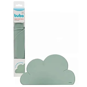 Jogo Americano Verde em Silicone Infantil Buba