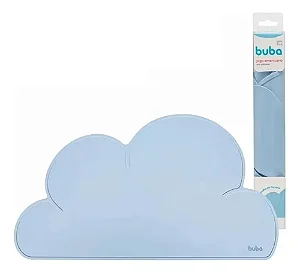 Jogo Americano Azul em Silicone Infantil Buba