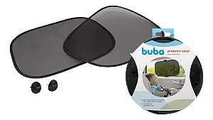 Kit 2 Protetor Solar Dobrável Para Carro Com Ventosa - Buba