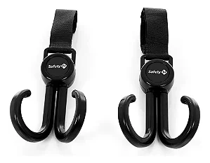 Gancho Duplo Black - Safety 1 St