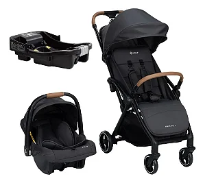Carrinho Spark Plus Com Bebê Conforto E Base Veicular Safety