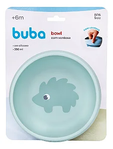 Pratinho Fundo Bebê Bowl Em Silicone Com Ventosa Buba - Verde