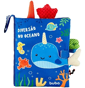 Livrinho De Atividades Infantil Fundo Do Mar - Buba