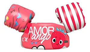 Boia Colete Infantil Menina Amorango Sea Float Coral 10 A 25kg