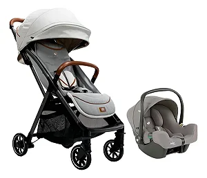 Combo Carrinho Parcel + Bebê Conforto Joie Carbon