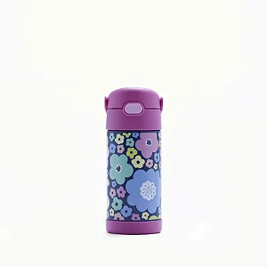 Garrafa Térmica Infantil Thermos Funtainer Flores 355ml
