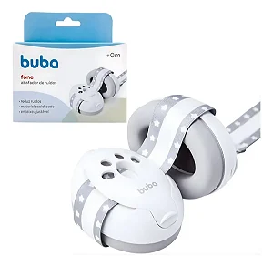 Fone Abafador de Ruídos Confortável Buba
