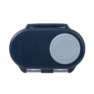 Lancheira Bbox com 2 compartimentos à prova de vazamentos /Azul Escuro 350ml
