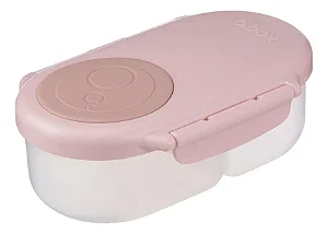 Lancheira Bbox com 2 compartimentos à prova de vazamentos 350ml /Rose
