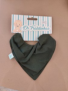 Babador Bandana Impermeavel- Verde Militar