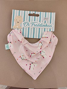 Babador Bandana Impermeavel- Unicórnio
