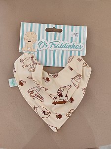 Babador Bandana Impermeavel- Animais