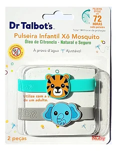 Pulseira Repelente Infantil Nuby 2 Unidades