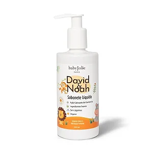 Sabonete Líquido Infantil 250ml David & Noah - Baby Jolie