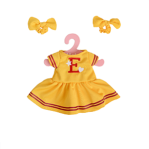 Roupa De Boneca Metoo Com Cabide Cheerleader E