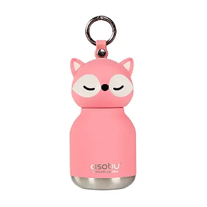 Garrafinha Mini Bestie Raposa Rosa - Asobu