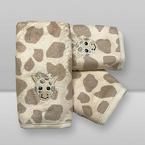 Babita Laco Bebe Algodão 0-24 Meses Lisa Secagem - Girafa