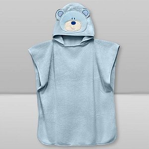 Toalha Poncho Kids Laço Bebê Animada
