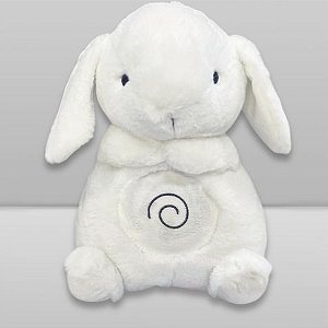 Minha Primeira Pelúcia Musical Laço Bebê - Coelho Branco