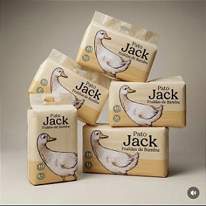 Fralda de Bambu - Pato Jack / Tamanho G