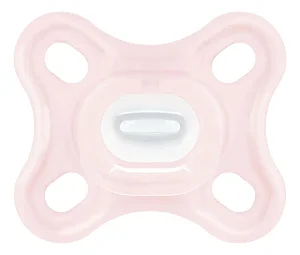 Chupeta Mam Comfort 100% Silicone 0-2m Rosa