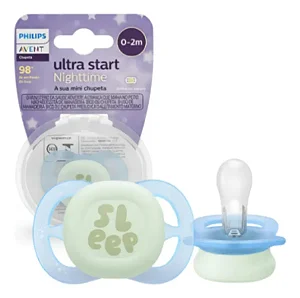 Chupeta Avent Philips Ultra Start 0 A 2 Meses Nighttime