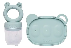 Kit Porta-frutinhas E Forminha De Leite E Sorvete Verde Buba