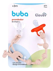 PRENDEDOR DE CHUPETA GIRAFA - BUBA