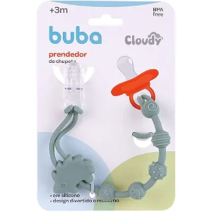 PRENDEDOR DE CHUPETA PORCO ESPINHO - BUBA
