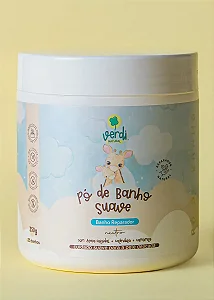Pó De Banho Suave Aveia Coloidal Calêndula Camomila - Verdi Natural
