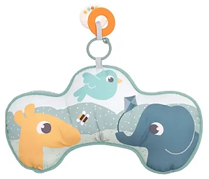 Almofada De Atividades Tummy Time Cloudy Com Mordedor Buba
