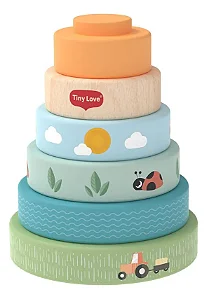 Brinquedo Torre Empilhável de Madeira - Tiny Love