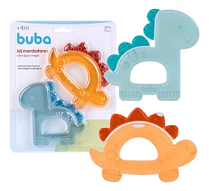 Kit Mordedores com Água Magic Buba - DINO