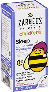 Melatonina infantil liquida 30ml - Zarbees