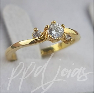 Solitário Giovand - Ouro 18k