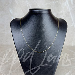 Colar Veneziano 40cm - Ouro 18k