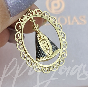 Pingente Nossa Senhora - Ouro 18k
