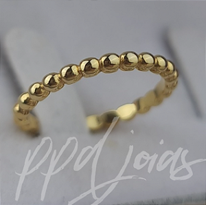 Aparador Bolinha Plus - Ouro 18k