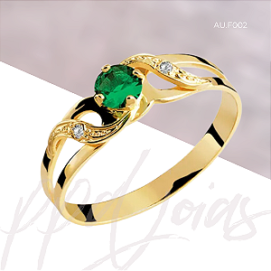 Anel de Formatura (AU.F002) Ouro 18k