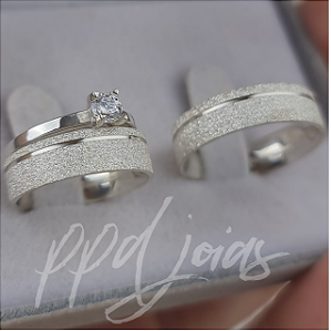 Kit compromisso Vivar (6mm) - Prata 950