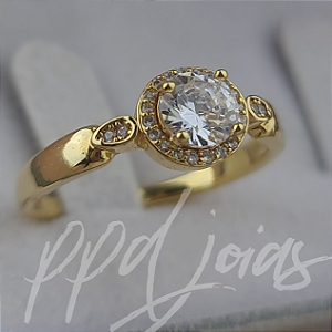 Solitário Dream - Ouro 18k