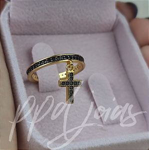 Aparador Cruz Black - Ouro 18k