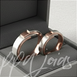 Alianças Alteia (4,5mm) - Ouro 18k