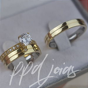 Kit de casamento Chiu (4mm) - Moeda antiga