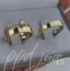 Kit casamento Stiros Linha Fina (4mm) - Moeda antiga