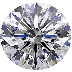 Diamante Cor E Lab-Grown Corte Redondo Brilhante 1,05 ct