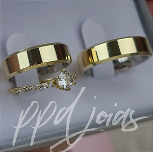 Kit casamento Itália (6mm) - Moeda antiga