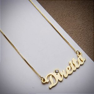 Colar Ouro 18k Formatura Direito