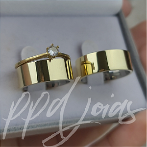 Kit casamento Milão (8mm) - Moeda Antiga